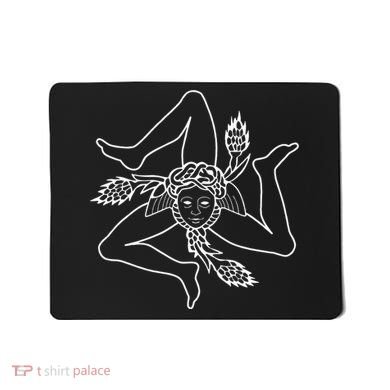 Sicilia Flag Sicily Palermo Italy Mousepad