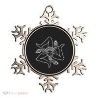 Sicilia Flag Sicily Palermo Italy Ornament thumb 0