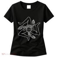 Sicilia Flag Sicily Palermo Italy Women's T-Shirt thumb 0