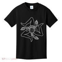 Sicilia Flag Sicily Palermo Italy Kids T-Shirt thumb 0