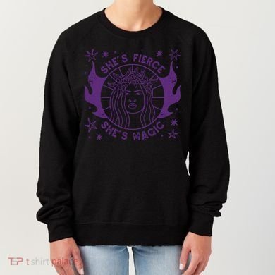 She's Fierce She's Magic Women's Sweatshirt