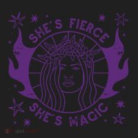 She's Fierce She's Magic Women's Sweatshirt thumb 2