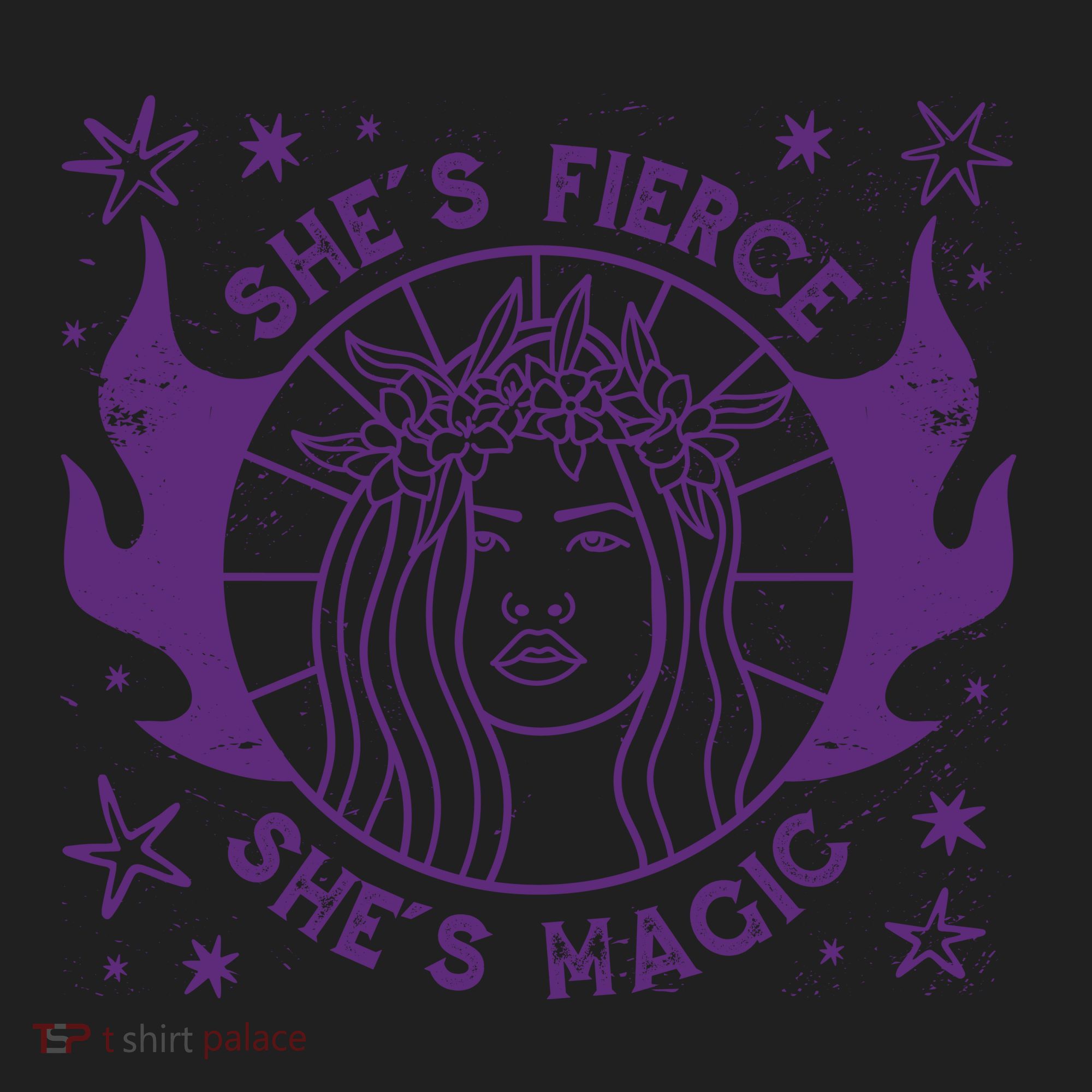 She's Fierce She's Magic Women's Sweatshirt