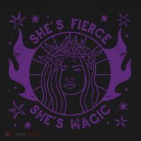 She's Fierce She's Magic Backpack thumb 2
