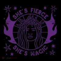 She's Fierce She's Magic Toddler Hoodie thumb 2