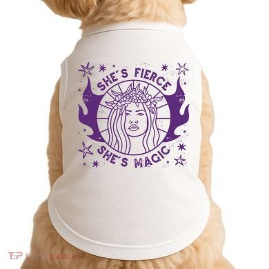 She's Fierce She's Magic Doggie Tank