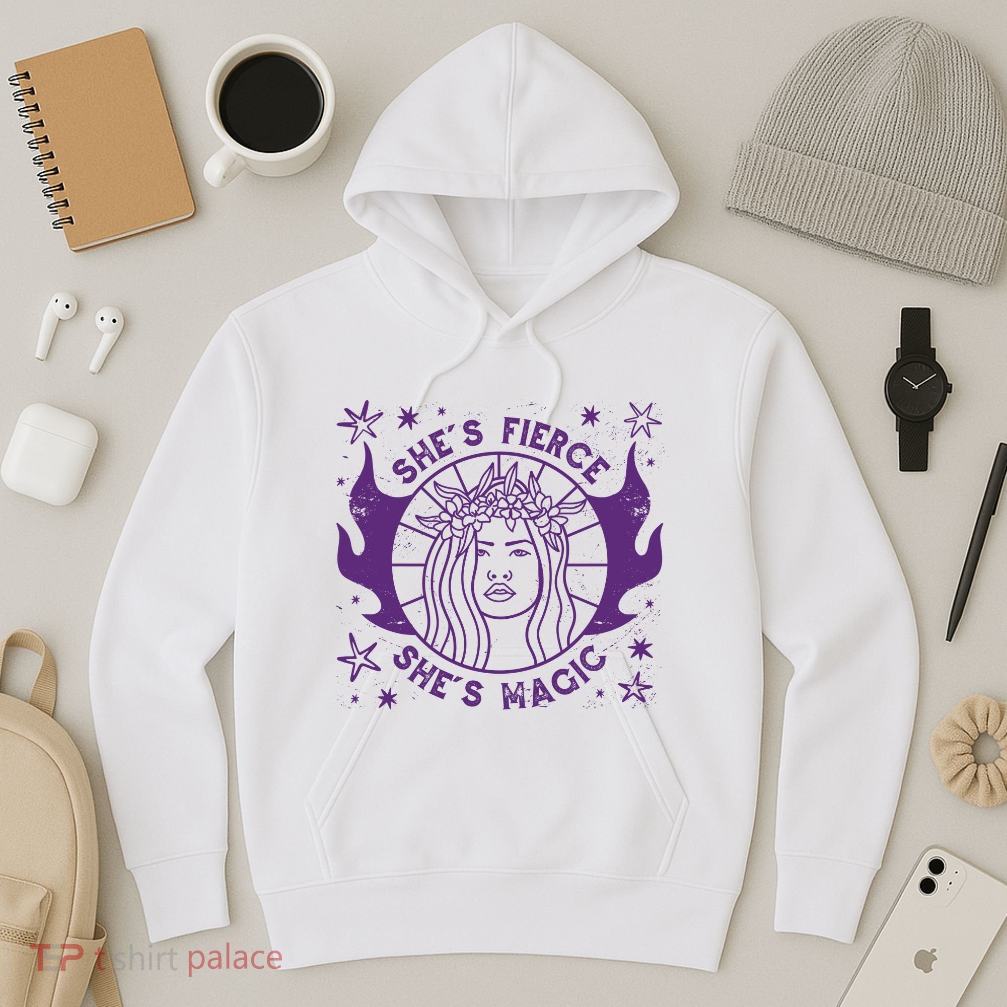 She's Fierce She's Magic Hoodie