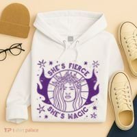 She's Fierce She's Magic Hoodie thumb 4