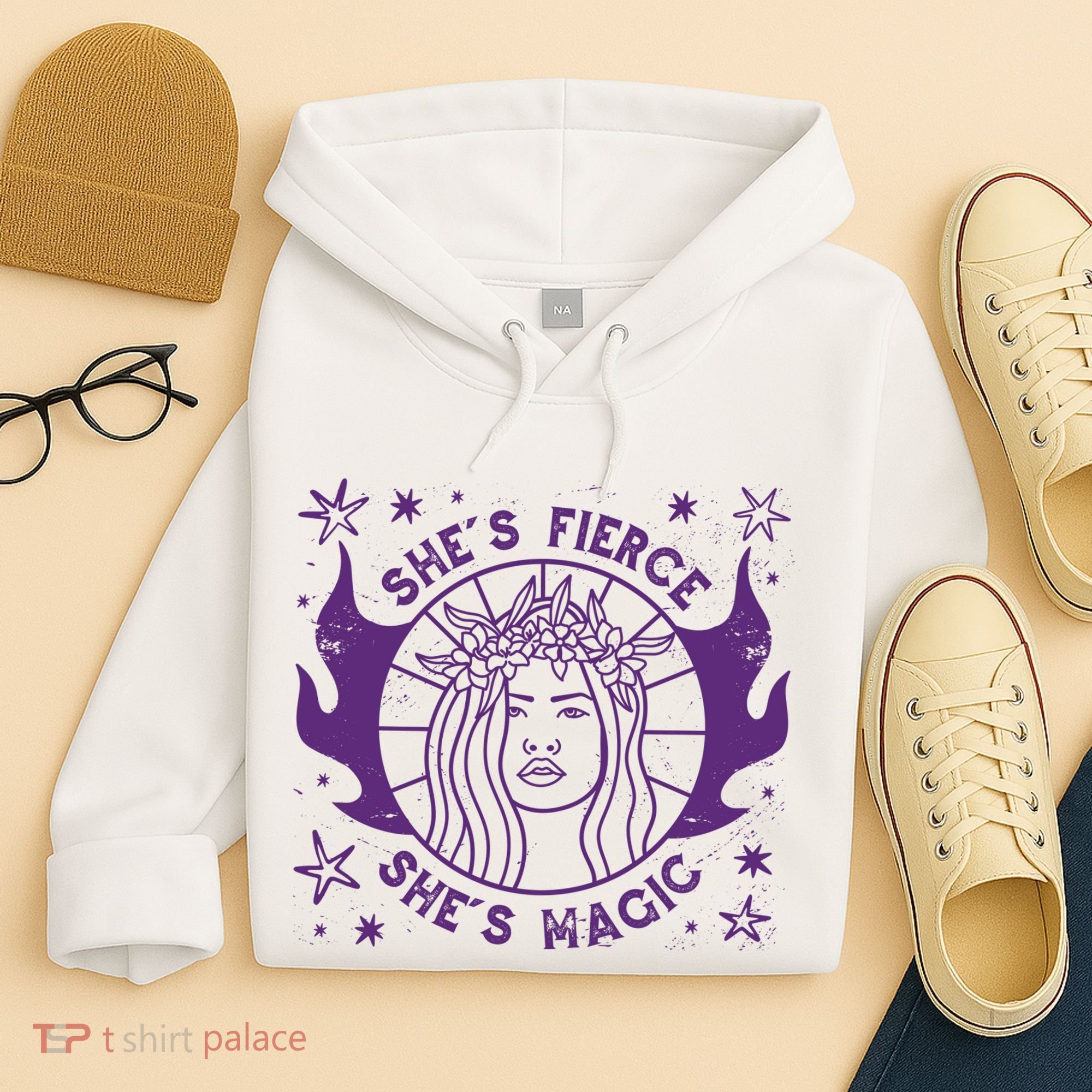She's Fierce She's Magic Hoodie