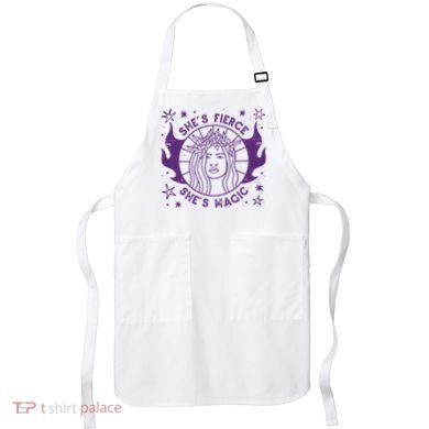 She's Fierce She's Magic Apron