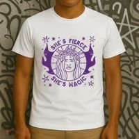 She's Fierce She's Magic T-Shirt thumb 3