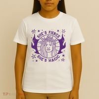 She's Fierce She's Magic T-Shirt thumb 4