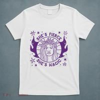 She's Fierce She's Magic T-Shirt thumb 5