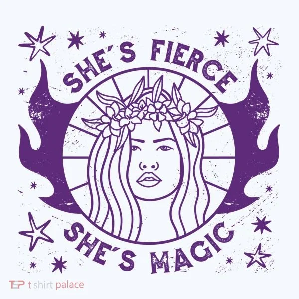 She's Fierce She's Magic Bucket Hat