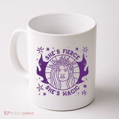 She's Fierce She's Magic Coffee Mug