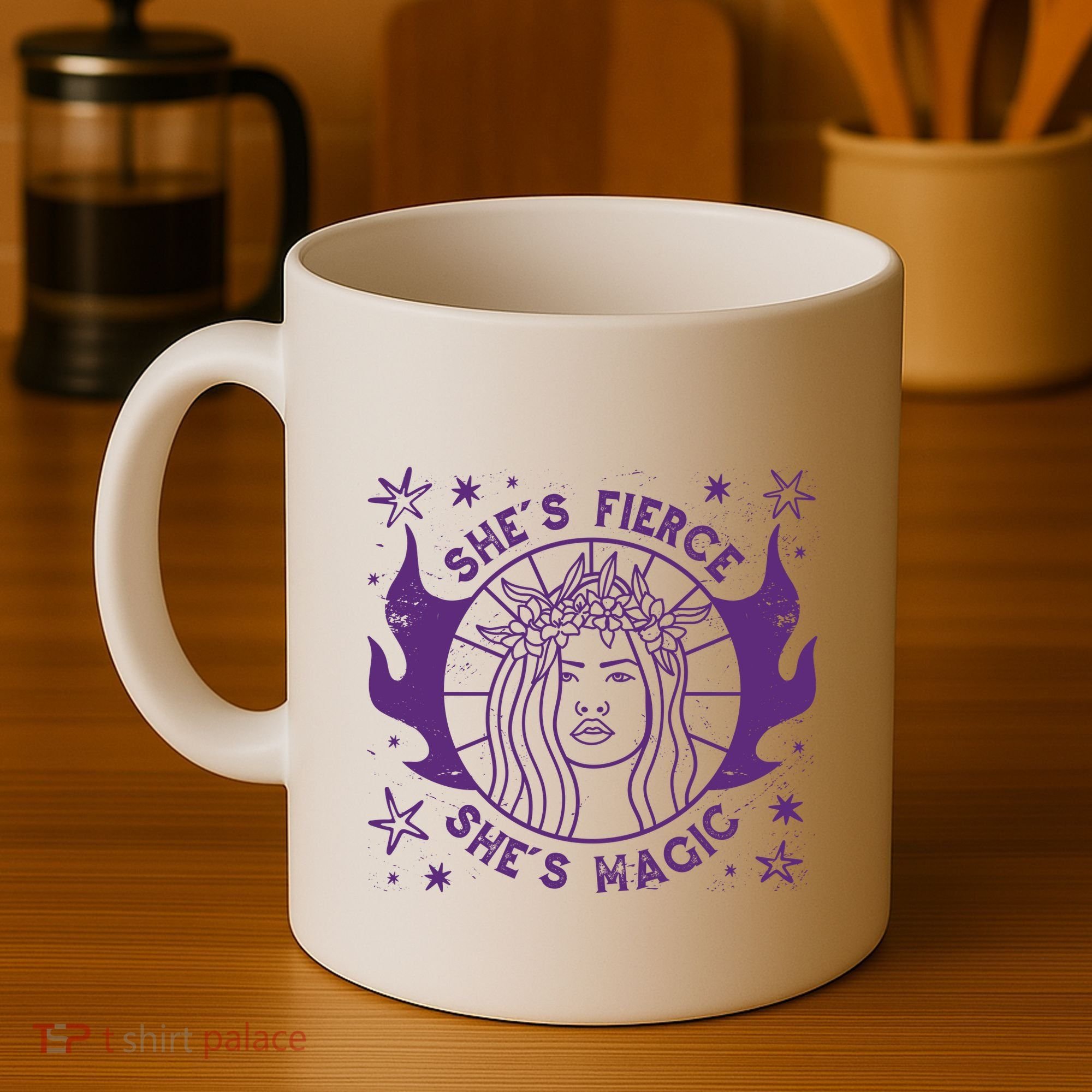 She's Fierce She's Magic Coffee Mug