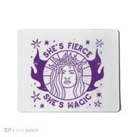 She's Fierce She's Magic Mousepad thumb 0