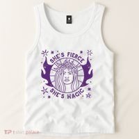 She's Fierce She's Magic Tank Top thumb 2
