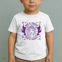 She's Fierce She's Magic Toddler T-Shirt thumb 2
