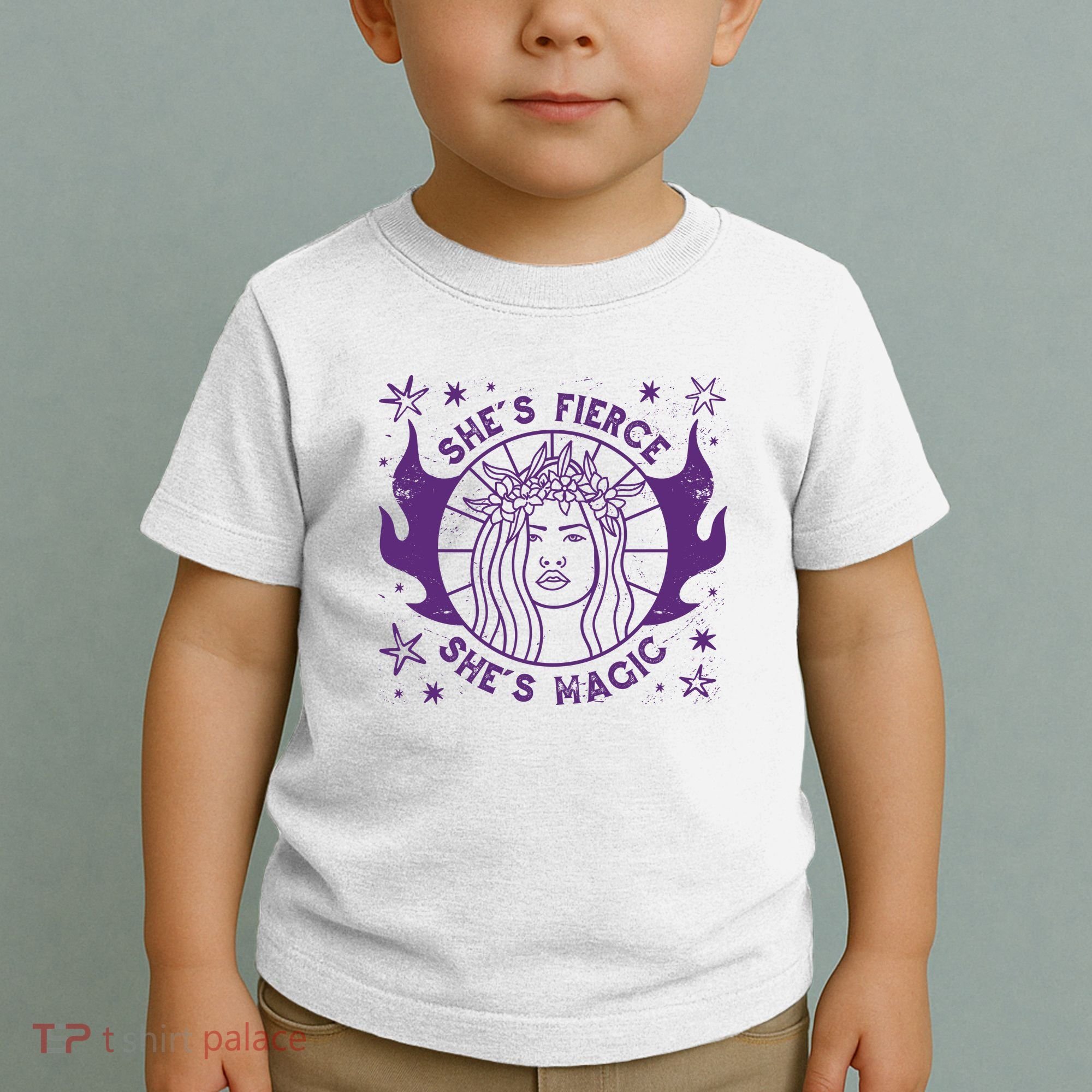 She's Fierce She's Magic Toddler T-Shirt