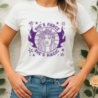 She's Fierce She's Magic Women's T-Shirt thumb 2