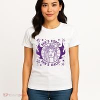 She's Fierce She's Magic Women's T-Shirt thumb 4