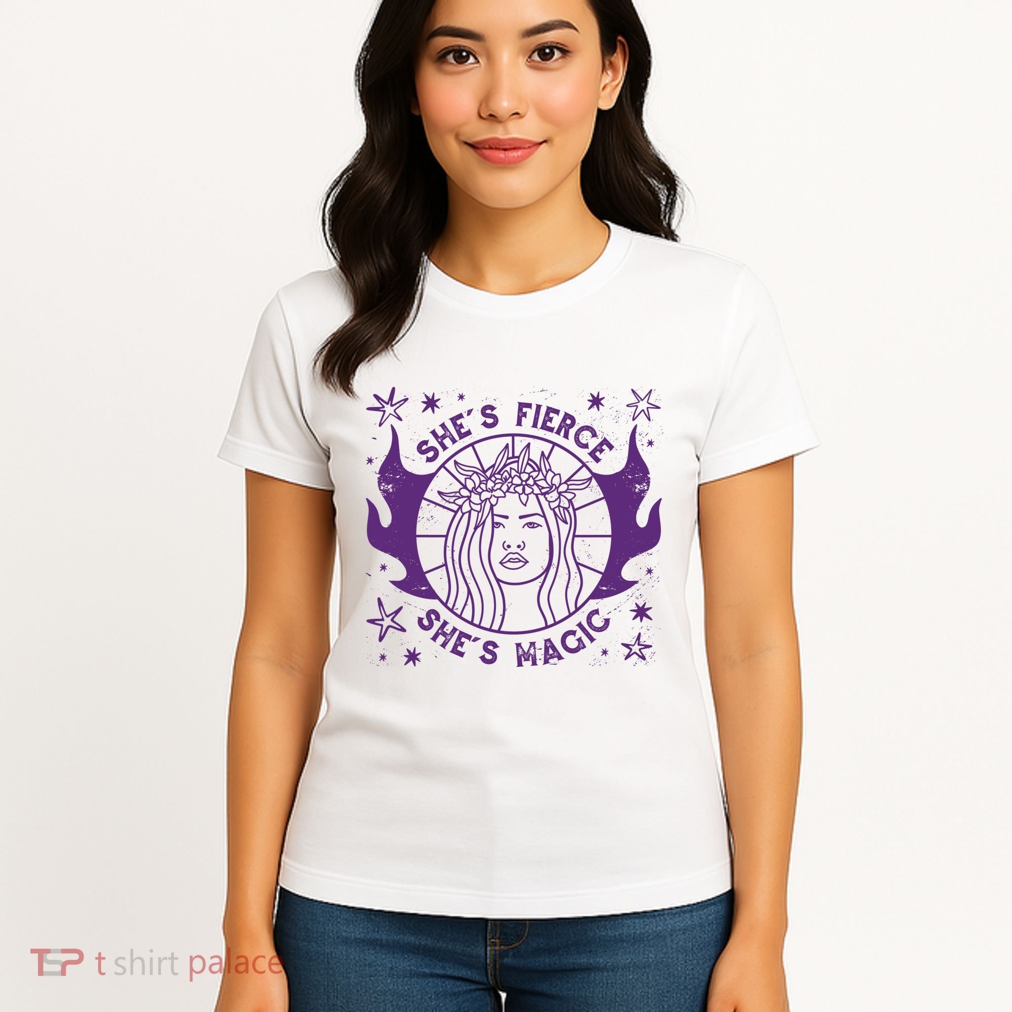 She's Fierce She's Magic Women's T-Shirt