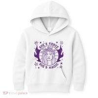 She's Fierce She's Magic Kids Hoodie thumb 0