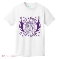 She's Fierce She's Magic Kids T-Shirt thumb 0