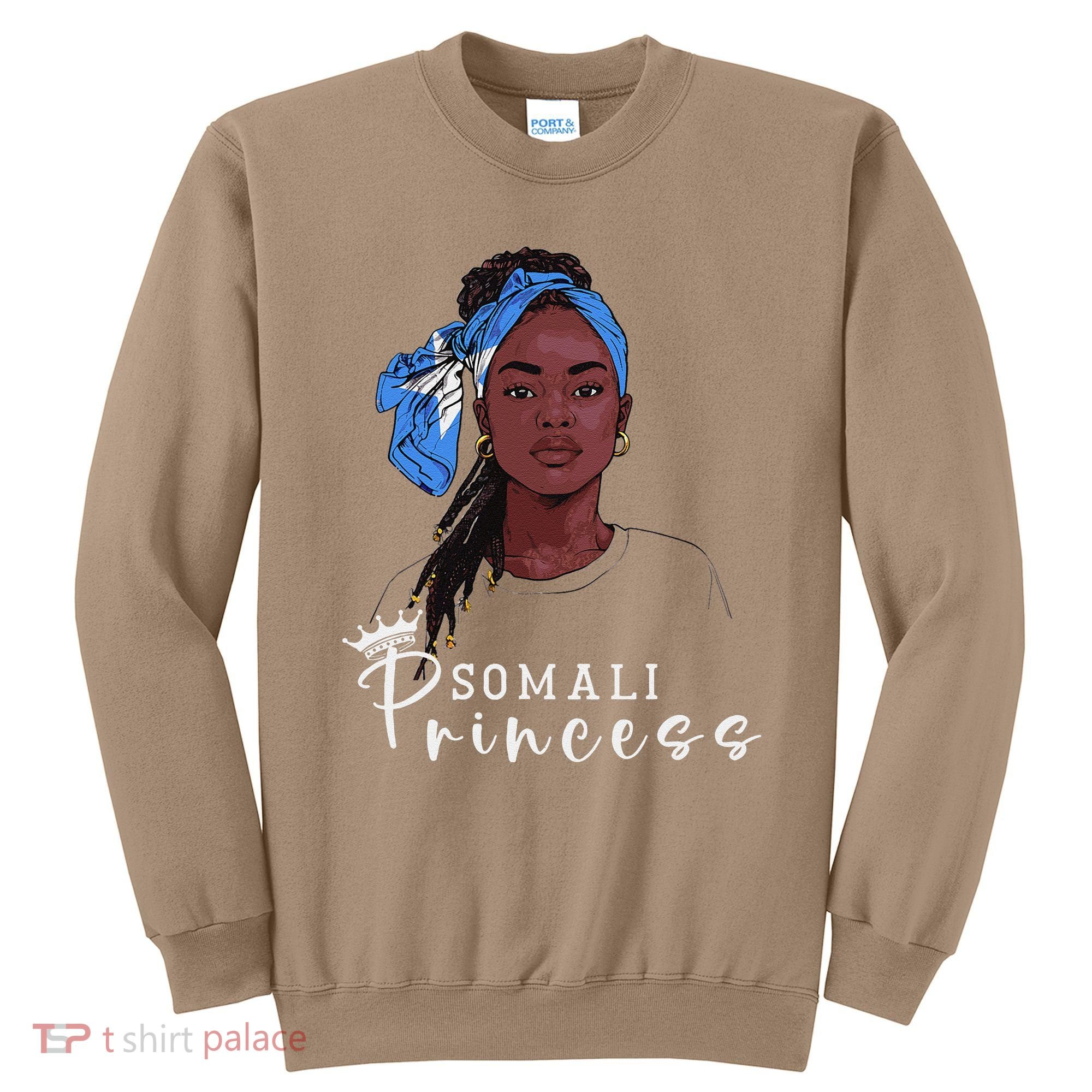 Somalian Flag Souvenirs Princess Products For Women Somalia Sweatshirt