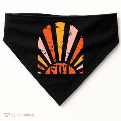 Subtle Fdt Sunshine Anti Trump USA-Made Doggie Bandana