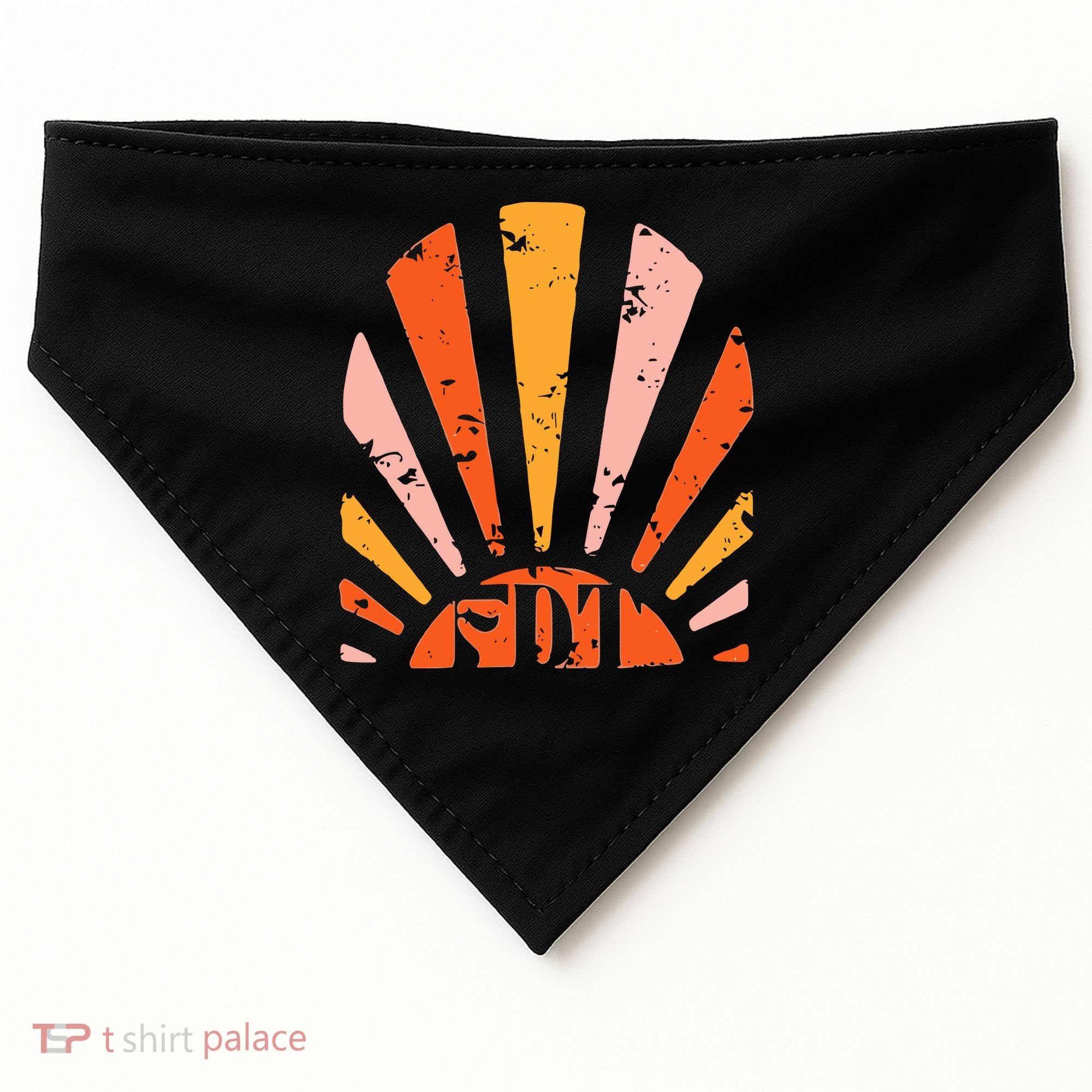 Subtle Fdt Sunshine Anti Trump USA-Made Doggie Bandana