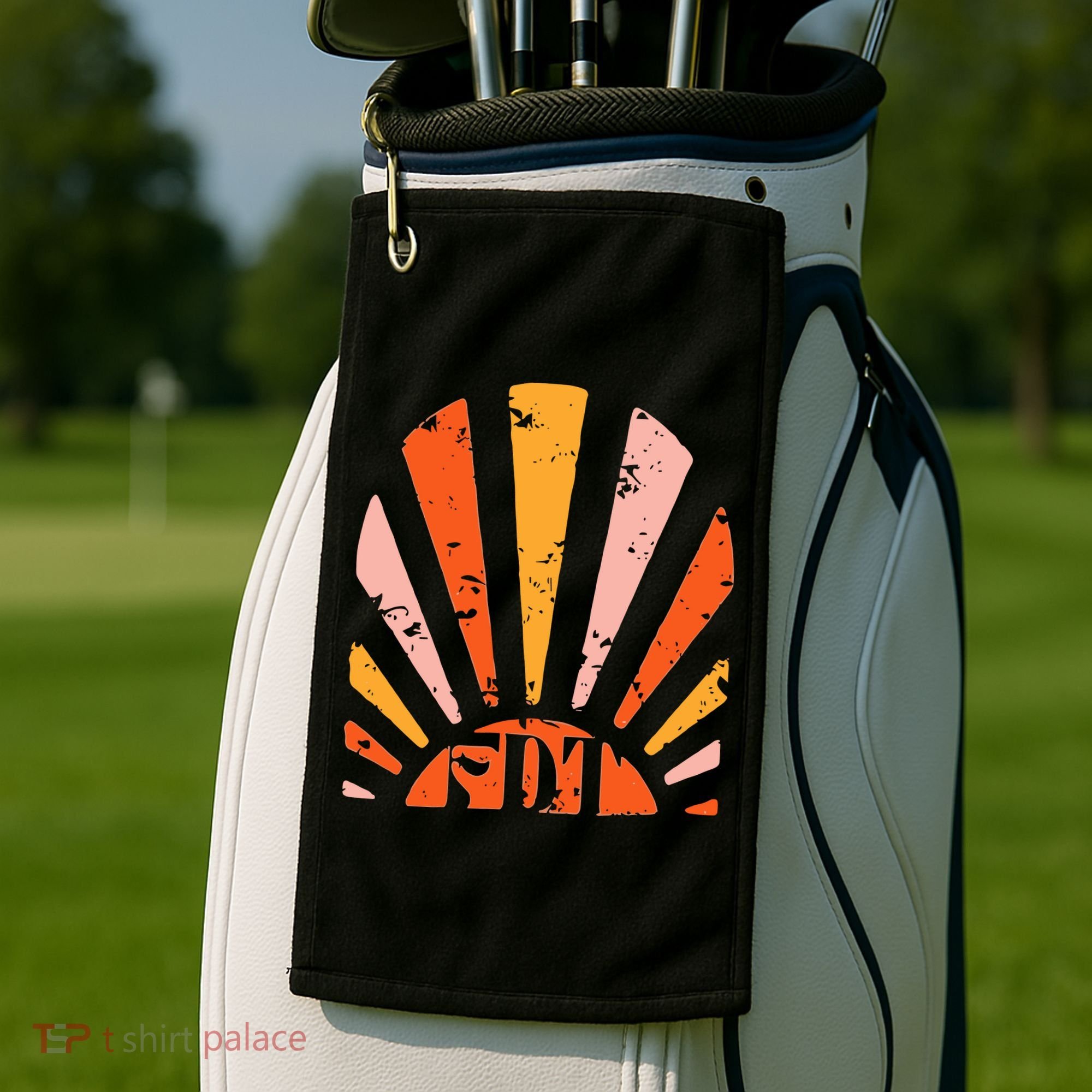 Subtle Fdt Sunshine Anti Trump Golf Towel