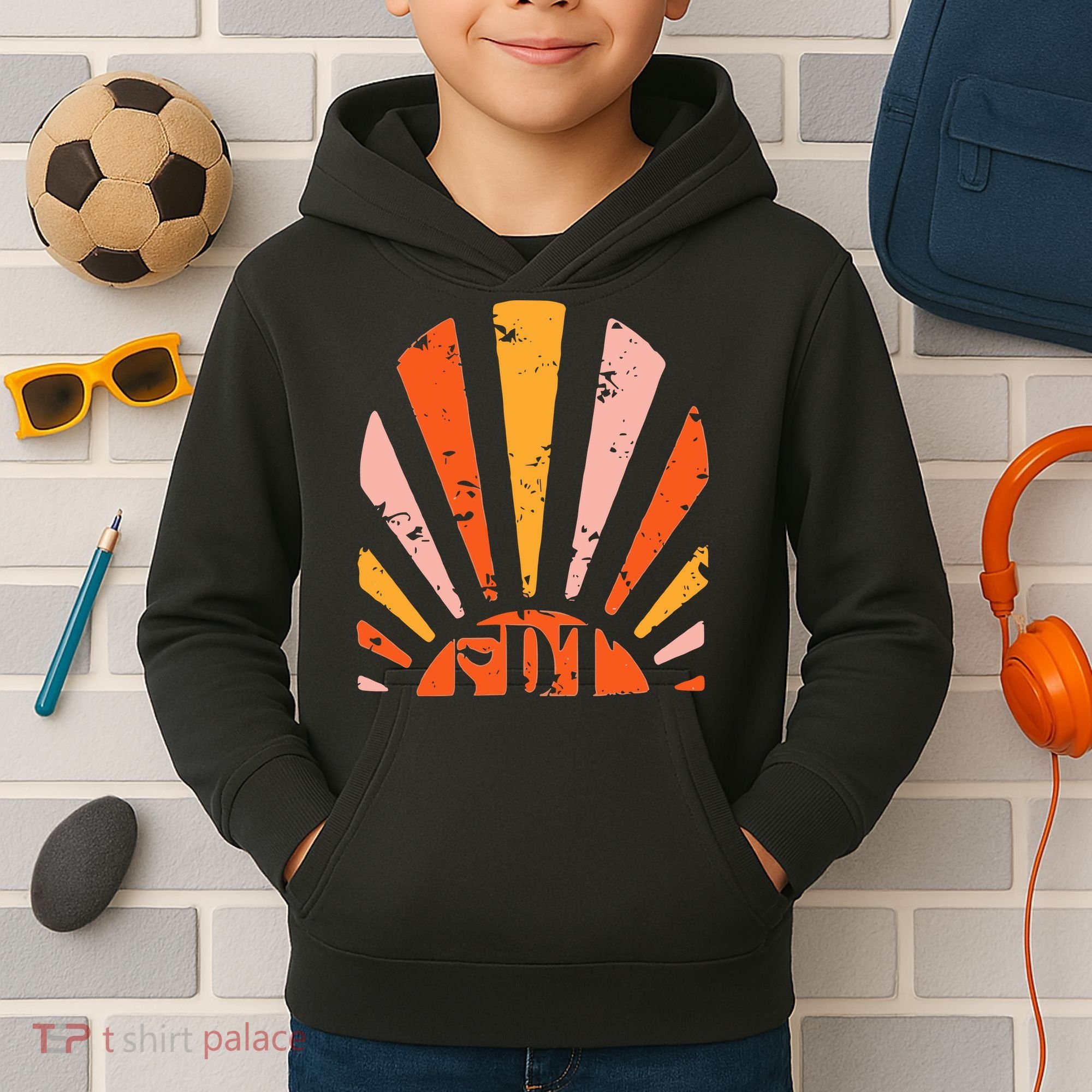 Subtle Fdt Sunshine Anti Trump Kids Hoodie