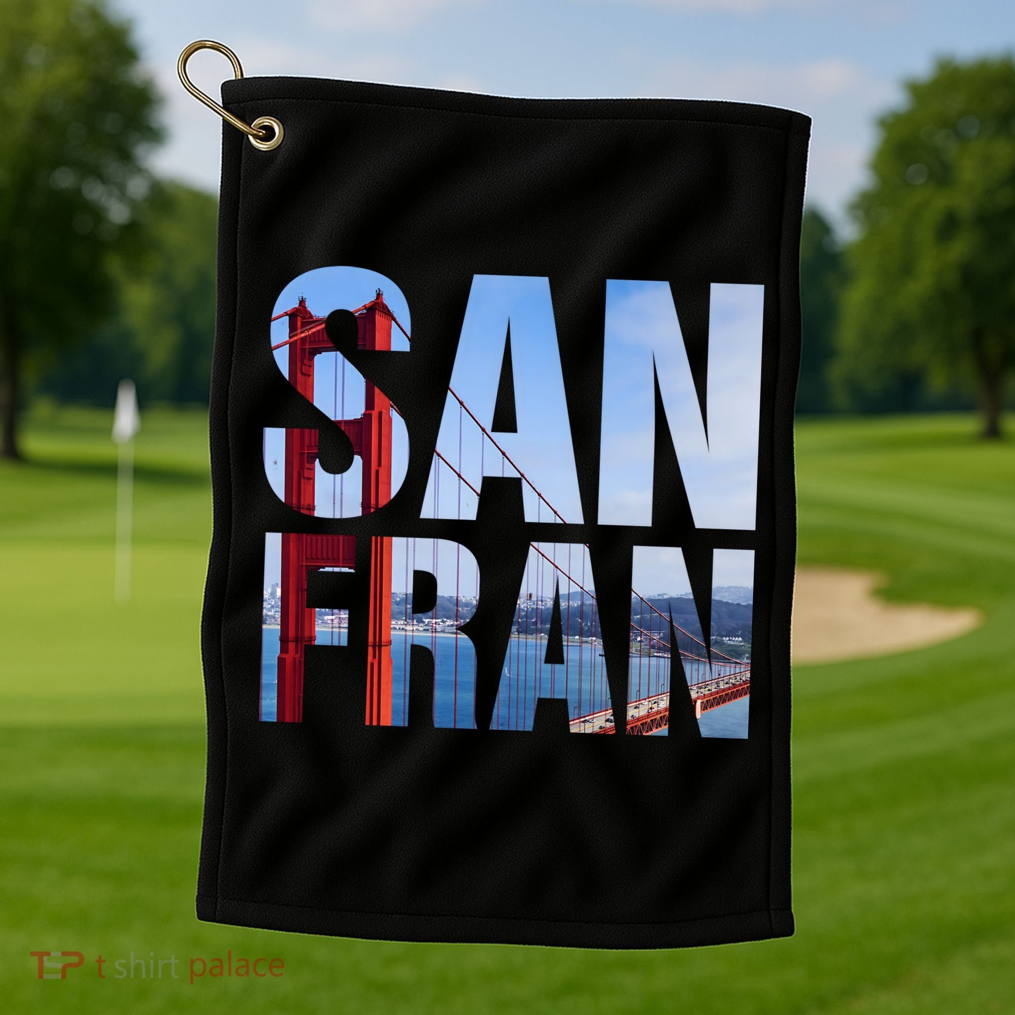 San Fran Golf Towel