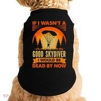 Skydiver Funny Skydiving Gift Doggie Tank thumb 0