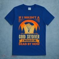 Skydiver Funny Skydiving Gift T-Shirt thumb 5