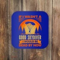 Skydiver Funny Skydiving Gift Coaster thumb 0