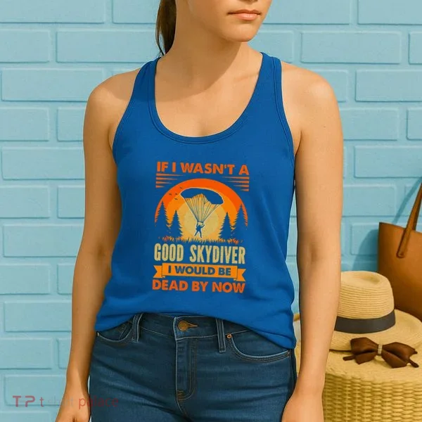 Skydiver Funny Skydiving Gift Women's Tank Top