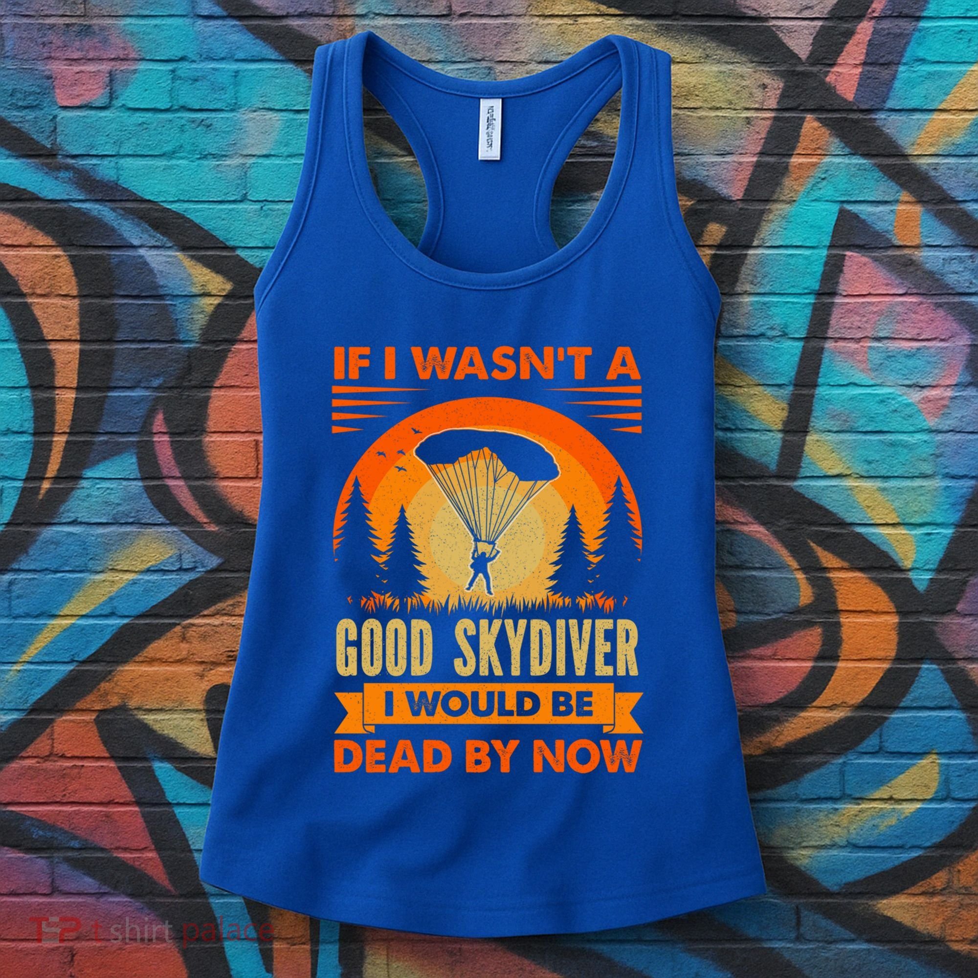 Skydiver Funny Skydiving Gift Women's Tank Top