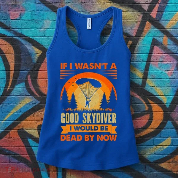 Skydiver Funny Skydiving Gift Women's Tank Top