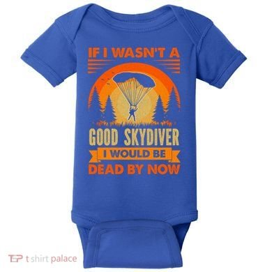 Skydiver Funny Skydiving Gift Baby Bodysuit