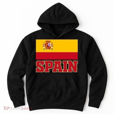 Spain Flag Spanish Soccer Fans Hoodie