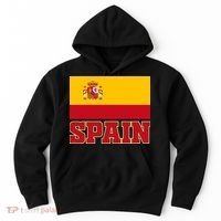 Spain Flag Spanish Soccer Fans Hoodie thumb 0