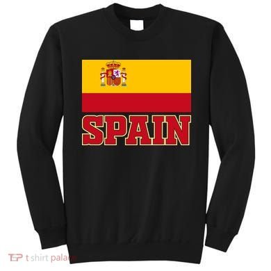 Spain Flag Spanish Soccer Fans Sweatshirt