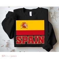 Spain Flag Spanish Soccer Fans Sweatshirt thumb 2