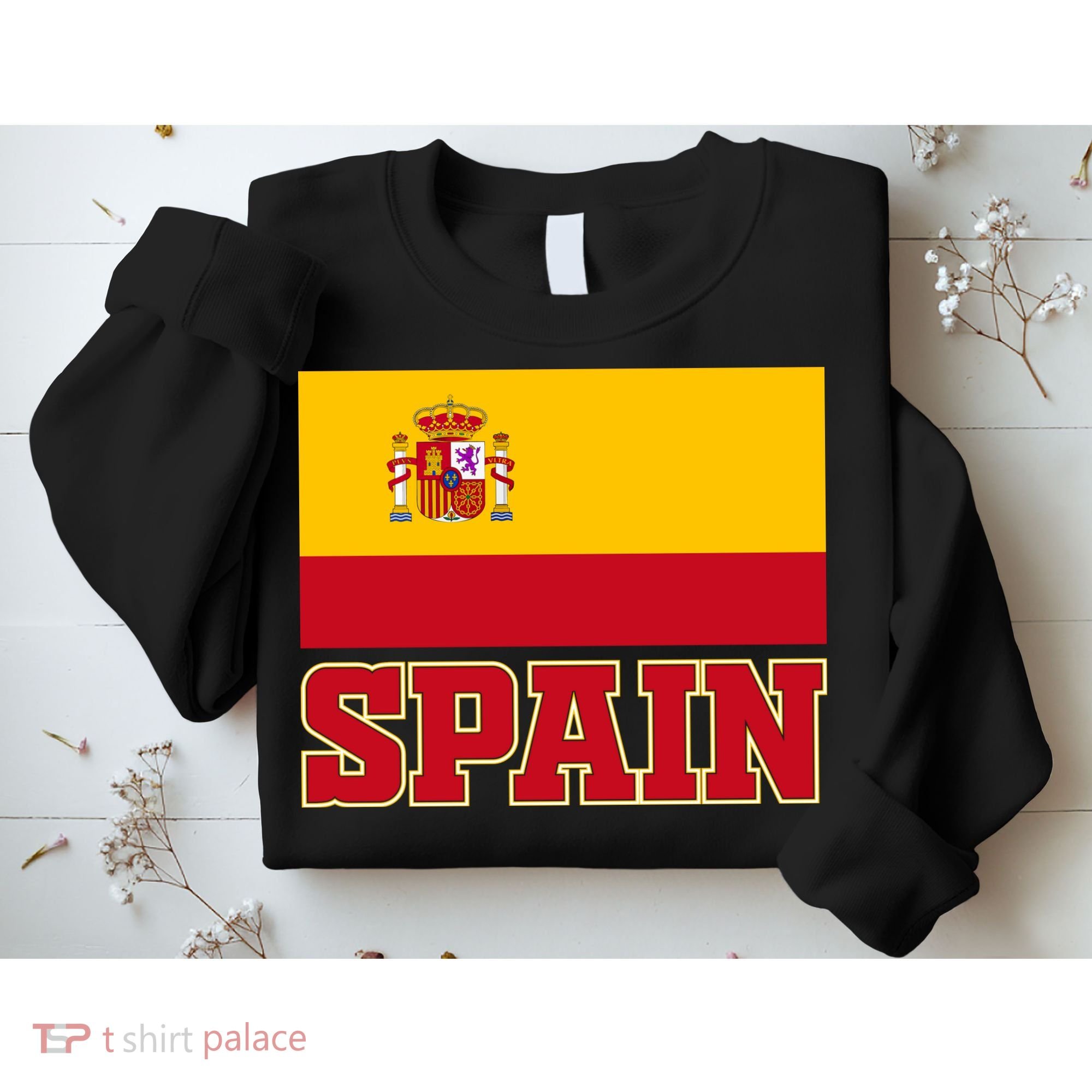Spain Flag Spanish Soccer Fans Sweatshirt