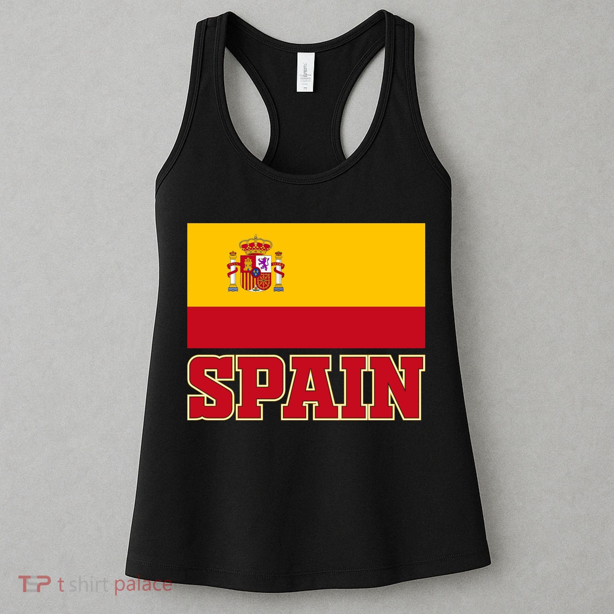Spain Flag Spanish Soccer Fans Women's Tank Top