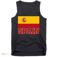 Spain Flag Spanish Soccer Fans Tank Top thumb 0
