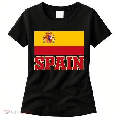 Spain Flag Spanish Soccer Fans Women's T-Shirt